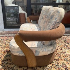 ラブソファ　ソファ2人用　総柄　チターノの画像