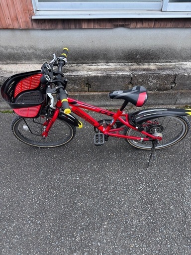 BRIDGESTONE 20型 子供用自転車  クロスファイヤー ジュニア（F.Xピュアレッド/6段変速）