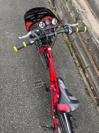 BRIDGESTONE 20型 子供用自転車  クロスファイヤー ジュニア（F.Xピュアレッド/6段変速）