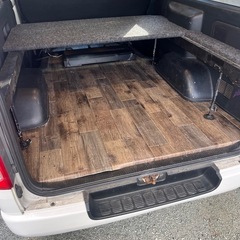 ハイエース　手作りベッド　　の画像