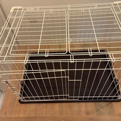ペットケージ　屋根付きの画像