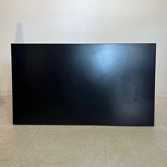 テーブル　黒　習字テーブル　サイドテーブル　ダイニングテーブルの画像