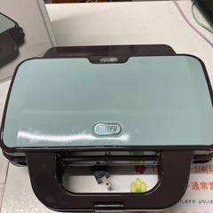 I2512-782 TOFFY ホットサンドメーカー 中古 K-HS1 2016年製 通電確認済みの画像