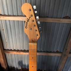 左利き用ギター　スタンドセットの画像