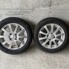 バリ溝 タイヤ ヨコハマ iceGUARD iG60 155/65R14 ホイール ZELERNA 14×4.5J +45 4H-100 4本セット【札TB01】の画像