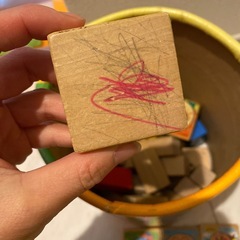 アンパンマンの積み木の画像