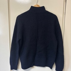 （メンズ）ZARAハーフジップニットセーターの画像