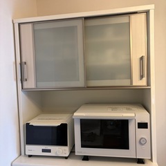 ニトリ　しょっきだな食器棚の画像