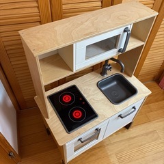 美品　IKEA ままごとキッチンの画像