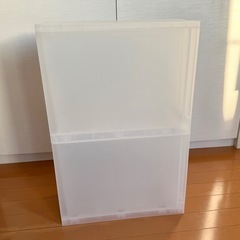 MUJI 無印良品　ポリプロピレン収納の画像