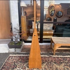 木製スタンドミラー　アパレル　店舗什器の画像