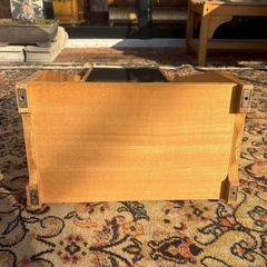 木製スタンドミラー　アパレル　店舗什器の画像