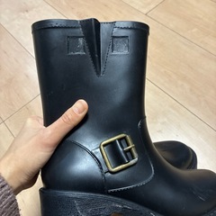 訳あり　レインシューズ　レディース  Sの画像