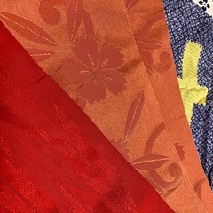 リバーシブル半幅帯　新品　いかがでしょうか？の画像