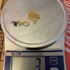 k18 チェーンネックレスの画像