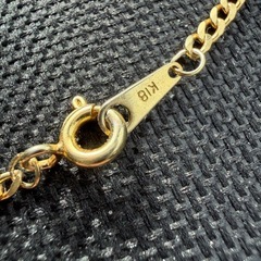 k18 チェーンネックレスの画像