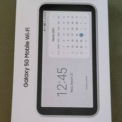 Galaxy Mobile Wi-Fi 5G中古品 モバイルルーターの画像