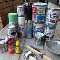 【無料！12/29まで！】ペンキ、塗料、ニス等、プラモ用セメダインの画像