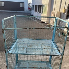 カゴ台車  2段タイプの画像