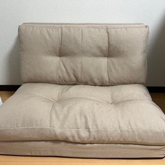 ソファーベッド　カウチ　座椅子の画像