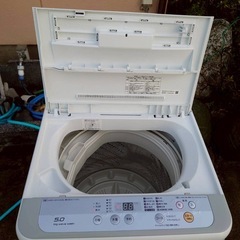 【良品】パナソニック 5kg 洗濯機 風乾燥 2017年製 引き取り限定の画像