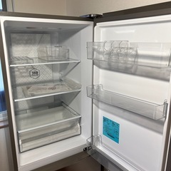 1月10日まで。動作品◇Haier/ハイアール 冷凍冷蔵庫 JR-27B 2023年製 270L◇2ドア/シルバー系の画像