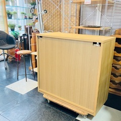 MUJI muji 無印　無印良品　木製チェスト　オーク材　突板　4段チェストの画像