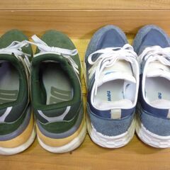 USED 中古 ニューバランス New Balance スニーカー ２足セット 25＆25.5  の画像