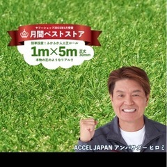 人工芝　残り　約1m✖️6本の画像