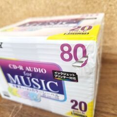 未開封品 SONY ソニー 録音用CD-R 20パック 80分 20CRM80PXS 札幌市 平岸店の画像