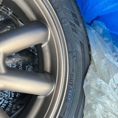 15インチ ブロンズ スタッドレスタイヤセット　JP style banyの画像