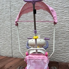 ミッフィ　プチハナカーゴ三輪車　ides ホワイトピンクの画像