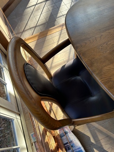 カリモク家具 テーブル・イス一式