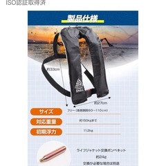 ライフジャケット　セットの画像