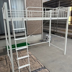 ニトリ　ロフトベッドの画像