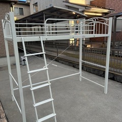 ニトリ　ロフトベッドの画像