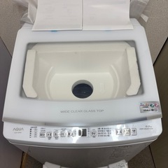 【未使用品】⭐️AQUA⭐️全自動洗濯機 2024年 9.0kg 大阪市近郊配送無料の画像