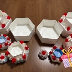 ケーキ型ボックスの画像