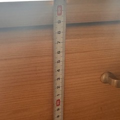 木製キャビネット 電話台の画像