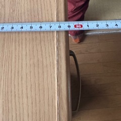 木製キャビネット 電話台の画像