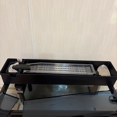 コトブキ　60cm水槽　曲げガラスとフィルターの画像