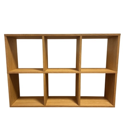 無印良品　スタッキングシェルフ3×2