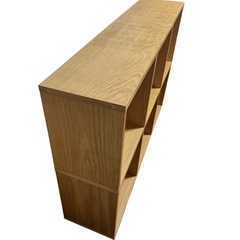 無印良品　スタッキングシェルフ3×2の画像