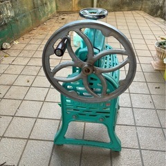 かき氷機　レトロの画像