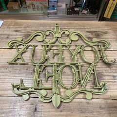 ヴィンテージ壁掛けオブジェ インテリアの画像