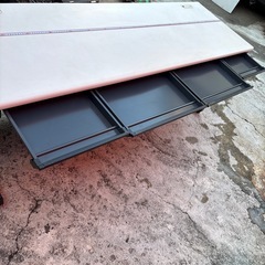 業務用テーブル　パソコンテーブル　長さ　180mm 　長いテーブルの画像