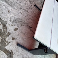 業務用テーブル　パソコンテーブル　長さ　180mm 　長いテーブルの画像