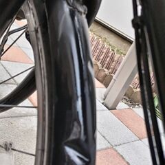 ママチャリ 6段ギア ライトLED自動点灯の画像