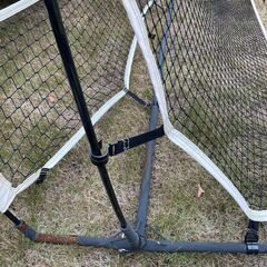 引き取り限定 サッカー リバウンドネット （サビ・劣化・破損あり）　リバウンダー　返品不可　無料の画像