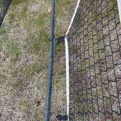 引き取り限定 サッカー リバウンドネット （サビ・劣化・破損あり）　リバウンダー　返品不可　無料の画像